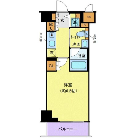 レアライズ立川AZの物件間取画像